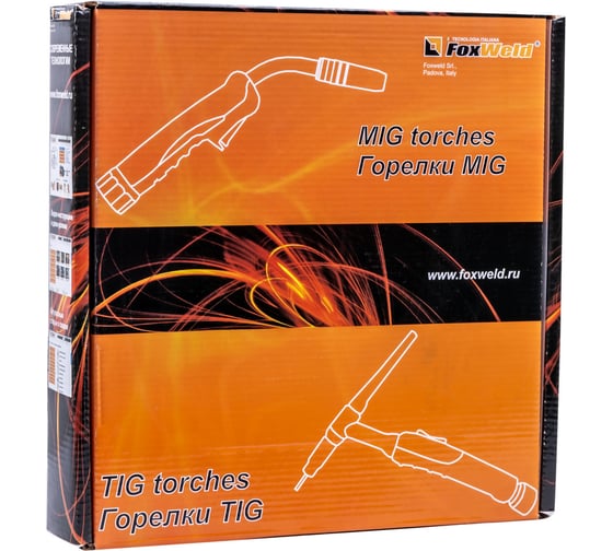 Горелка с кнопкой UnoTIG-17 (4 м; М16) FOXWELD 4567