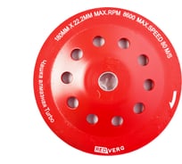 Чашка шлифовальная алмазная TURBO 180 мм REDVERG 900401 6627131