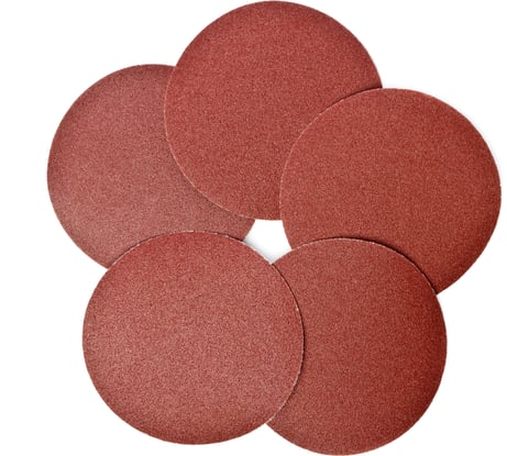 Самоклеящиеся шлифлист REDVERG без отверстий 125мм Р100 5шт 920691 6624205