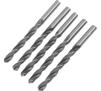 Сверло по металлу HSS (5 шт; 9х125 мм; цилиндрический хвостовик) TUNDRA 1119680