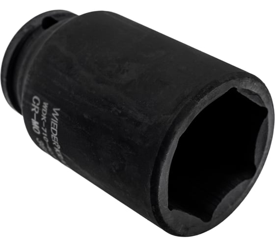 Головка торцевая ударная глубокая 6-гранная (36 мм; 1/2") WIEDERKRAFT WDK-710-4036L