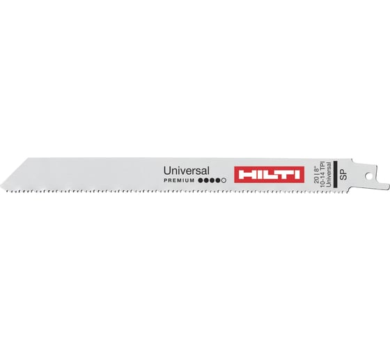 Полотно универсальное (5 шт; 152 мм; SP; 10-14 TPI) для сабельной пилы Hilti 2267008