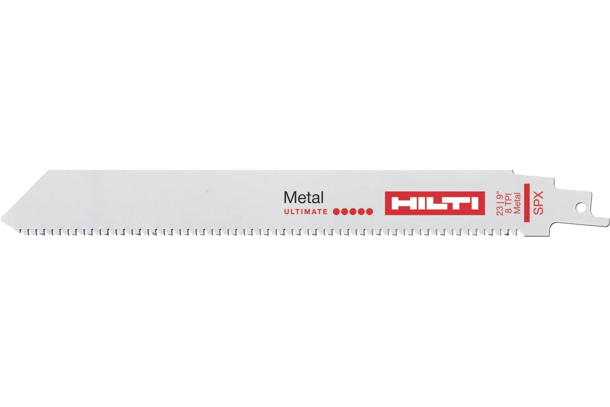  по металлу (3 шт; 300 мм; SPX; 8 TPI) для сабельной пилы Hilti .
