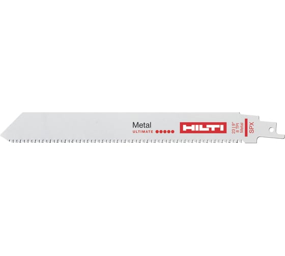 Полотно по металлу (3 шт; 230 мм; SPX; 8 TPI) для сабельной пилы Hilti 2262670 1