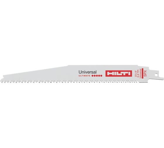 Полотно универсальное (10 шт; 150 мм; SPX; 6-8 TPI) для сабельной пилы Hilti 2270773 1
