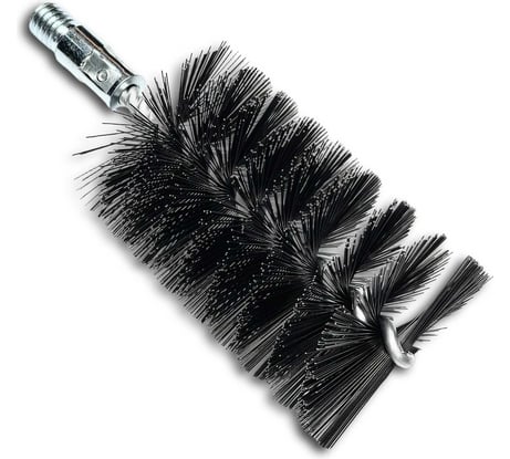 Щетка ерш 160х100 мм, диаметр 63 мм, стальная прямая проволока STA 0.40 мм, посадка W1/2 Lessmann 506163