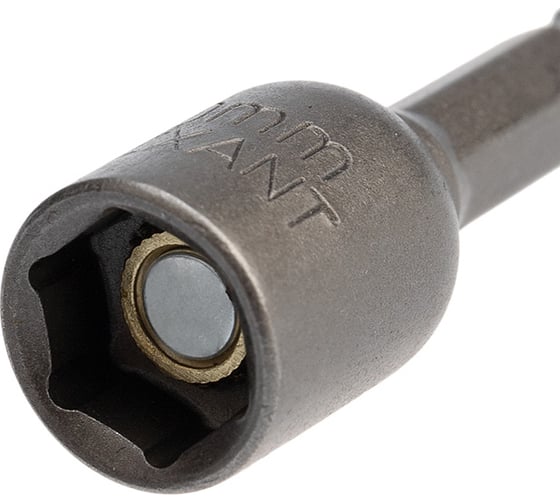 Ключ-насадка 1/4" магнитный REXANT 10х48 мм 92-0402-1