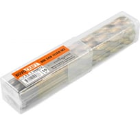 Сверло длинное по металлу (10 шт; 7.5х156х102 мм; M2; DIN 340) Novocraft T340075102156