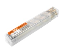 Сверло длинное по металлу (5 шт; 9х175х115 мм; M2; DIN 340) Novocraft T340090115175