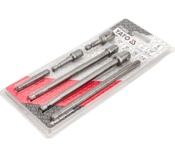 Держатель-адаптеры торцовых головок 1/2", 3/8", 1/2" YATO YT-04629 371404629 092 1
