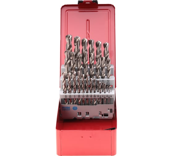 Набор дюймовых сверл по металлу (29 шт; 1/16"-1/2"; HSS-G) RUKO 214851