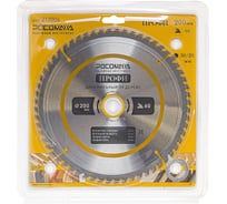 Пильный диск по дереву ПРОФИ 200х30/20 мм, 60Т Росомаха 212006
