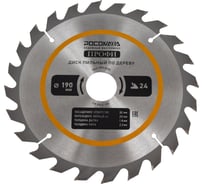 Пильный диск по дереву ПРОФИ 190х30/20 мм, 24Т Росомаха 211902