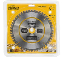 Пильный диск по дереву ПРОФИ 216х30/20 мм, 48Т Росомаха 212164
