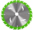 Диск пильный по дереву для циркулярной пилы 184x20 мм, 24T GreenWorks 2943407 2