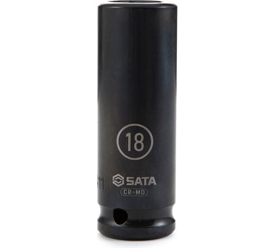 Торцевая ударная глубокая головка 24 мм, 1/2DR" SATA 34417