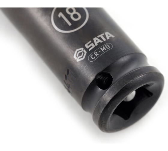 Торцевая ударная глубокая головка 24 мм, 1/2DR" SATA 34417