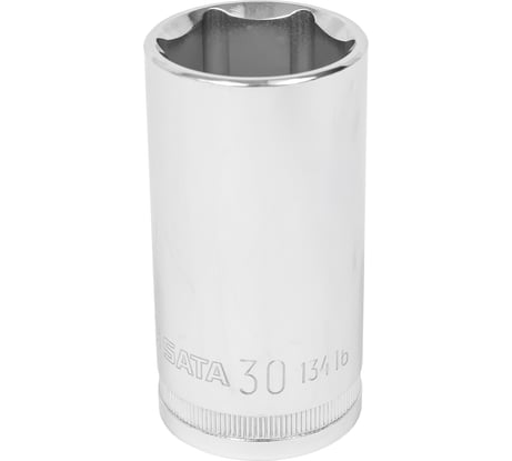 Головка торцевая глубокая на 30 мм, 1/2DR" SATA 13416