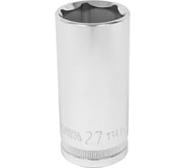 Головка торцевая глубокая на 27 мм, 1/2DR" SATA 13415