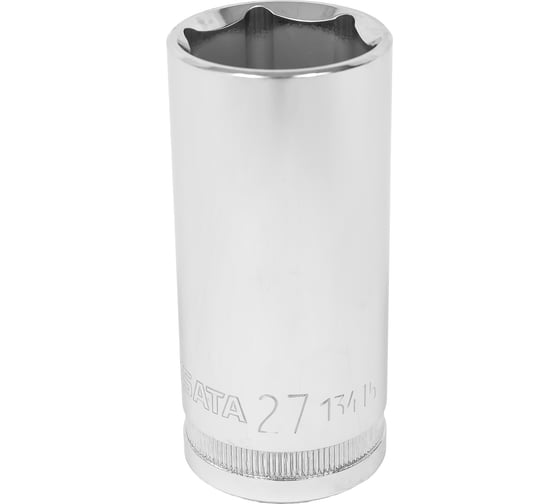 Головка торцевая глубокая на 27 мм, 1/2DR" SATA 13415