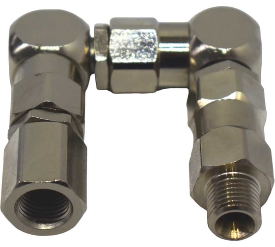 Поворотное соединение Z-образное 1/4-1/4 DP Dino-Power DP-637CZ-1