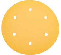Шлифовальный круг на липучке GIRAFFE от Мастерская Pit_Stop и Доктор Дью 225 мм, 6 отв., 10 шт, P180 ABRAFORM DD-GG10-6-180