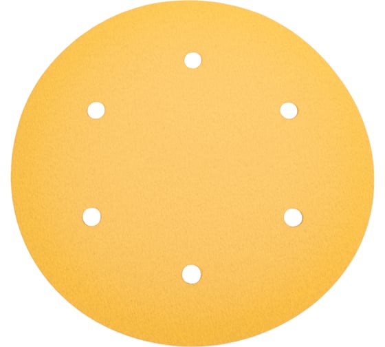 Шлифовальный круг на липучке GIRAFFE от Мастерская Pit_Stop и Доктор Дью 225 мм, 6 отв., 10 шт, P180 ABRAFORM DD-GG10-6-180