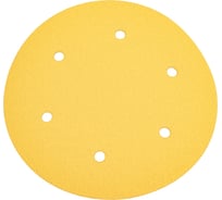 Шлифовальный круг на липучке GIRAFFE от Мастерская Pit_Stop и Доктор Дью 225 мм, 6 отв., 2 шт, P100 ABRAFORM DD-GG2-6-100