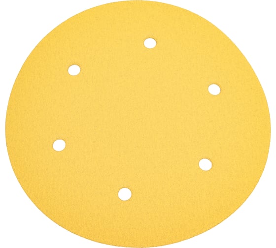 Шлифовальный круг на липучке GIRAFFE от Мастерская Pit_Stop и Доктор Дью 225 мм, 6 отв., 2 шт, P100 ABRAFORM DD-GG2-6-100 1