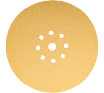 Шлифовальный круг на липучке GIRAFFE от Мастерская Pit_Stop и Доктор Дью 225 мм, 9 отв., 10 шт, P100 ABRAFORM DD-GG10-9-100