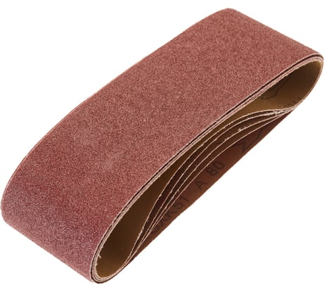 Лента шлифовальная бесконечная 75x533мм, P100, 5 шт KRANZ KR-91-1337