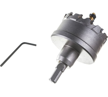 Коронка по металлу твердосплавная 60 мм DENZEL 724017