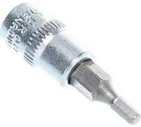 Головка с битой (HEX3; 1/4"; CrV) TUNDRA 1123583