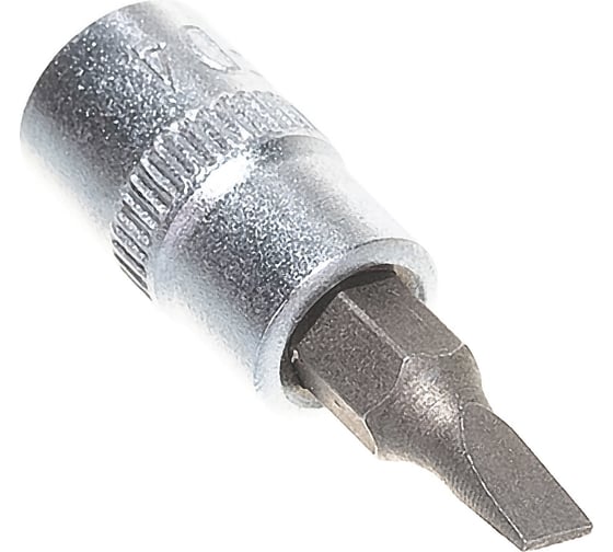 Головка с битой (SL4; 1/4"; CrV) TUNDRA 1123580 1