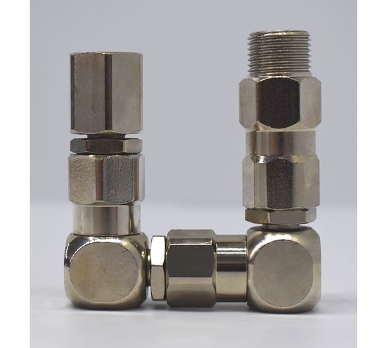 Поворотное соединение Z-образное 3/8-1/4 DP Dino-Power DP-637CZ-2