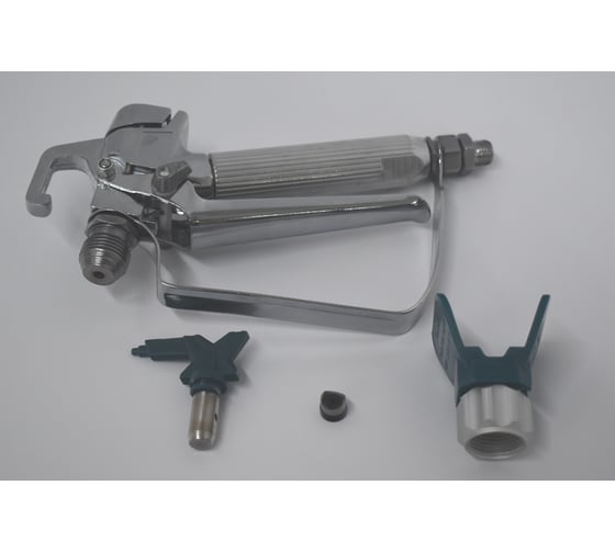 Пистолет окрасочный 1/4"NPSM - 7/8" с соплом и соплодержателем Dino-Power DP-6371
