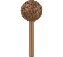 Шарошка по дереву твердосплавная 23х60 мм, S=6 мм, сферическая Diamond Industrial DIDBWO23606