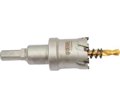 Коронка твердосплавная по металлу 29 мм DENZEL 724008