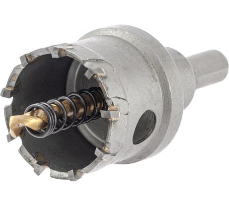 Коронка твердосплавная по металлу 38 мм DENZEL 724012