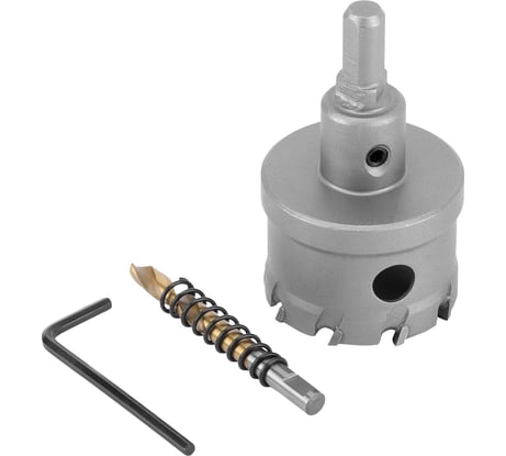 Коронка твердосплавная по металлу 47 мм DENZEL 724015