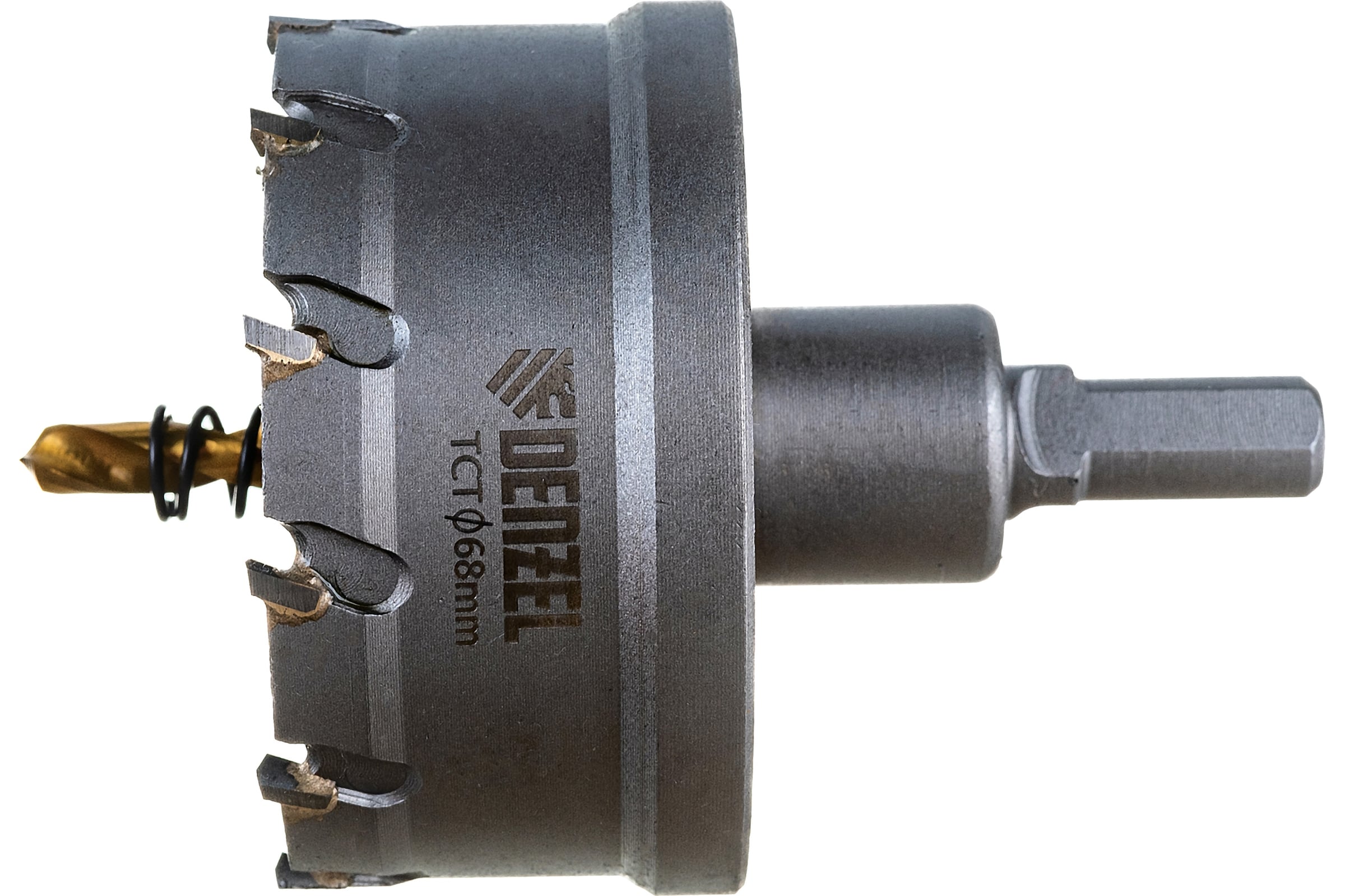 ドンベイ Коронка твердосплавная по металлу 68 мм DENZEL 724019 - выгодная