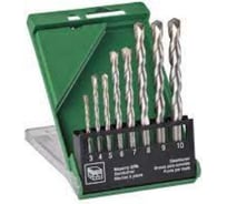 Набор сверл по камню HM TC 3-10 мм, 8 шт Hikoki 780899