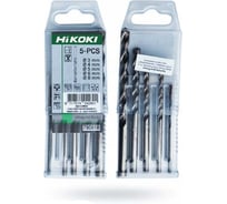 Набор сверл универсальных 3/4/5/6/8 мм, 5 шт Hikoki 780818