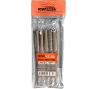 Сверло среднее по металлу (5 шт; 11х142х94 мм; Кобальт M35; DIN 338) Novocraft C338110