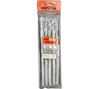 Сверло длинное по металлу JOB (5 шт; 10х184х121 мм; DIN 340; ц/х) Novocraft J100121184