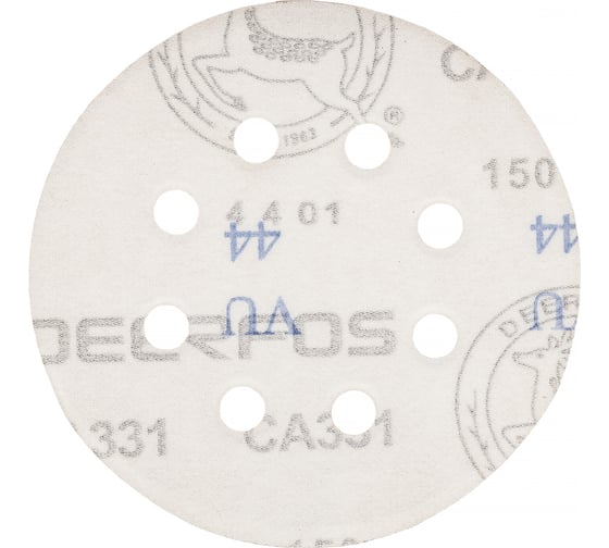 Круг шлифовальный на бумаге СА331 (125 мм; 8 отверстий; Р150) Deerfos 7930091773787