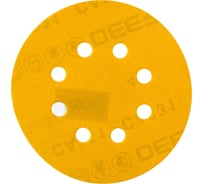 Круг шлифовальный на бумаге СА331 (125 мм; 8 отверстий; Р400) Deerfos 7930091773855