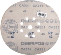 Круг шлифовальный на бумаге СА331 (225 мм; 9 отверстий; Р40) Deerfos 7930091774050