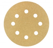 Круг шлифовальный на бумаге СА331 (125 мм; 8 отверстий; Р180) Deerfos 7930091773794
