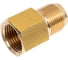 Переходник для манометра РОСМА  ВР/НР G1/2–М20x1.5 Py250, латунь D070-04278 3